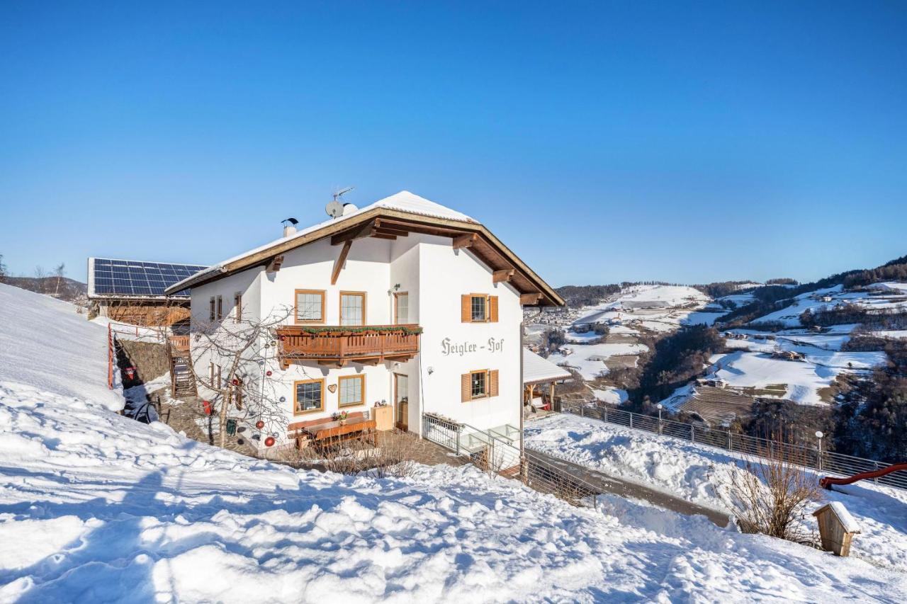 Wohnung Schlern Heigler Hof Collepietra  Luaran gambar