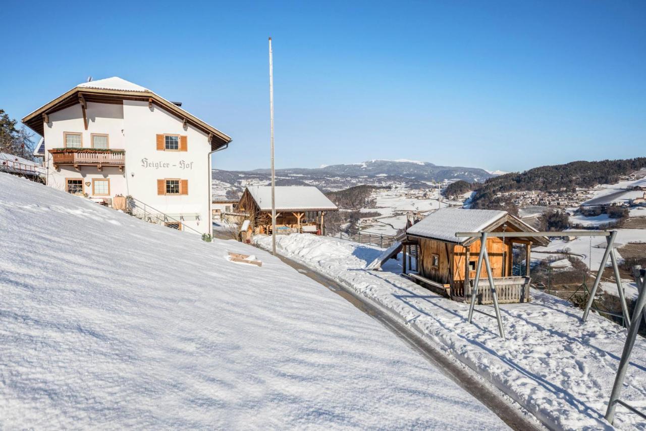 Wohnung Schlern Heigler Hof Collepietra  Luaran gambar